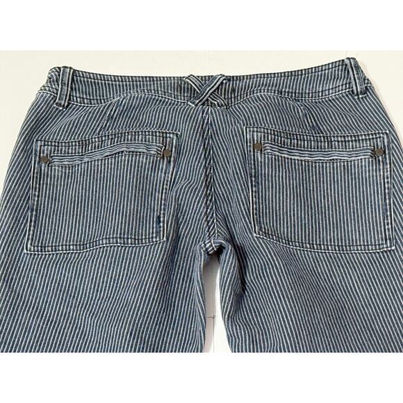Free People Striped Denim Pants, Size 25 - Picture 5 of 7